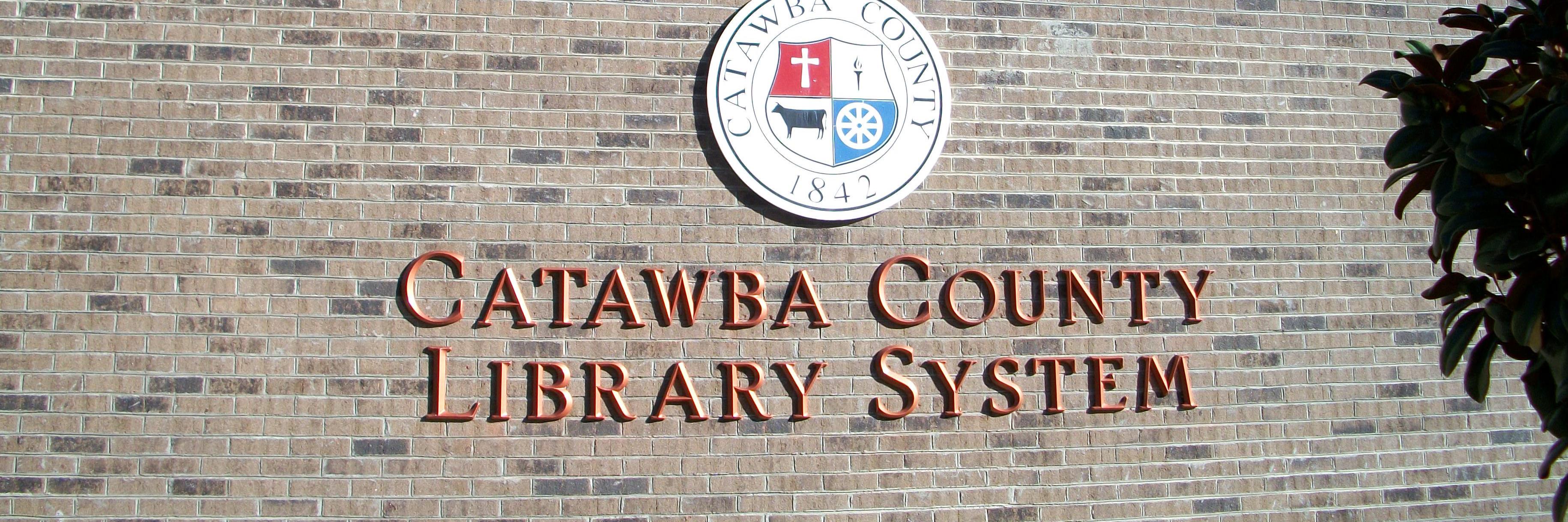Catawba Co Library banner