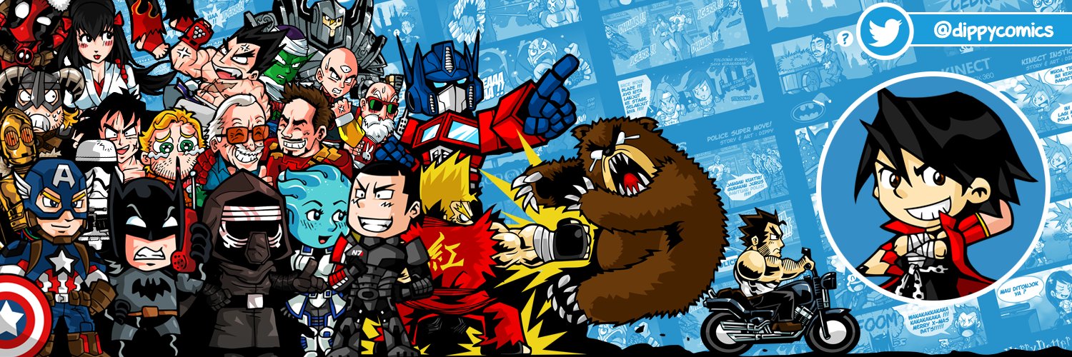 dippycomics's profile banner image