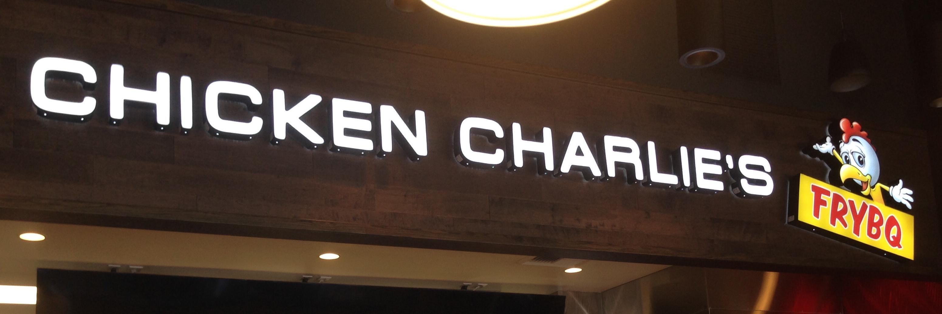 Chicken Charlies banner