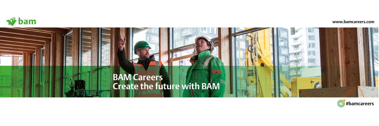 Werken bij BAM banner