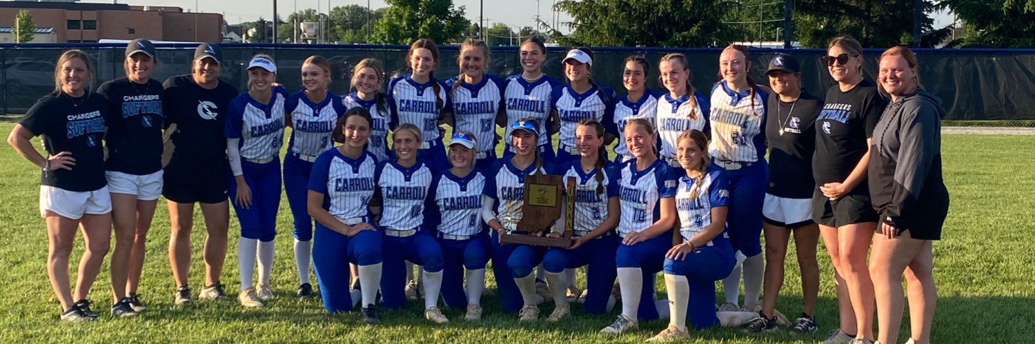 Carroll Charger Softball🥎⚡️ banner