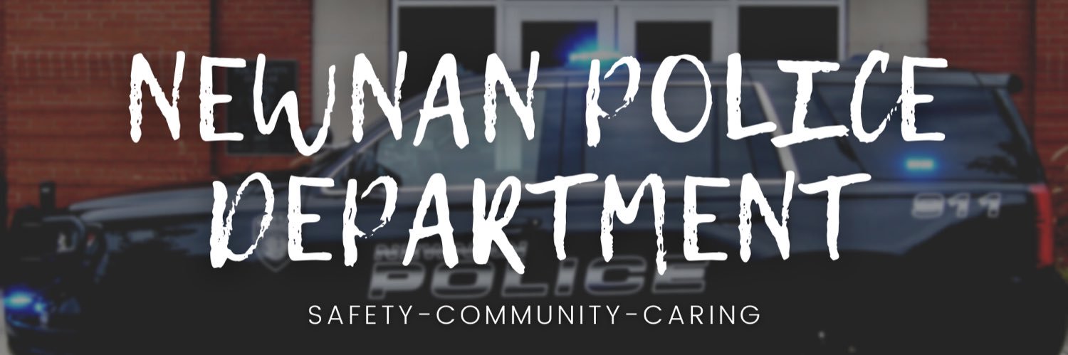 Newnan Police Dept banner