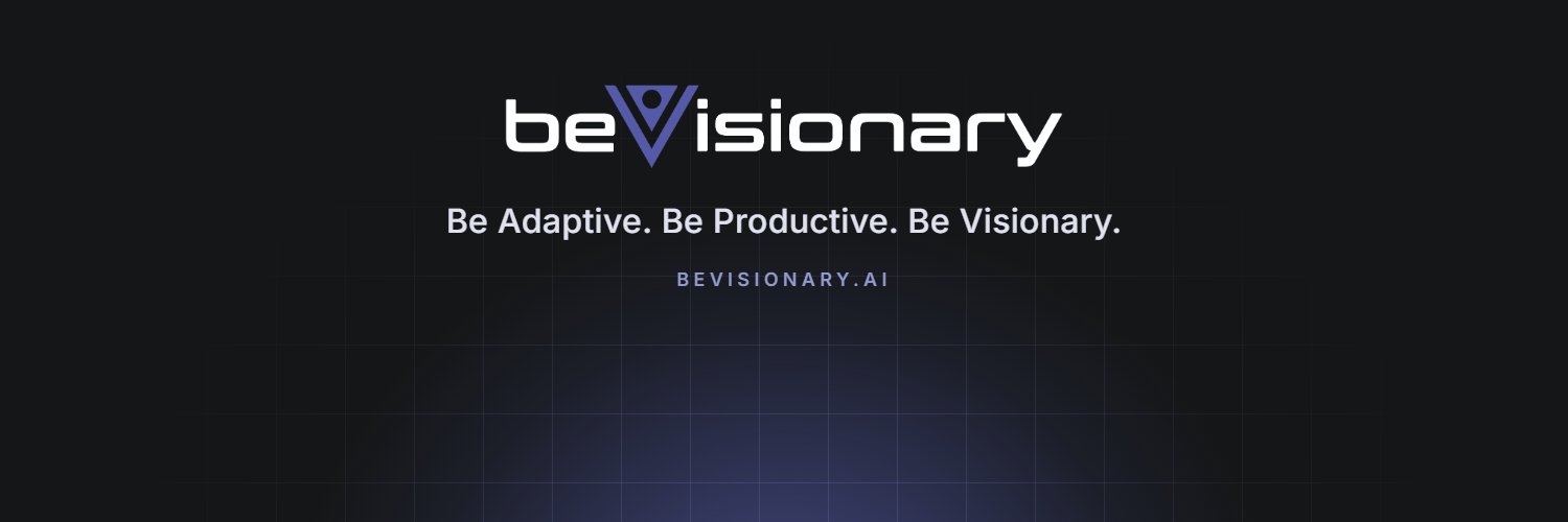 beVisionaryAI's profile banner image