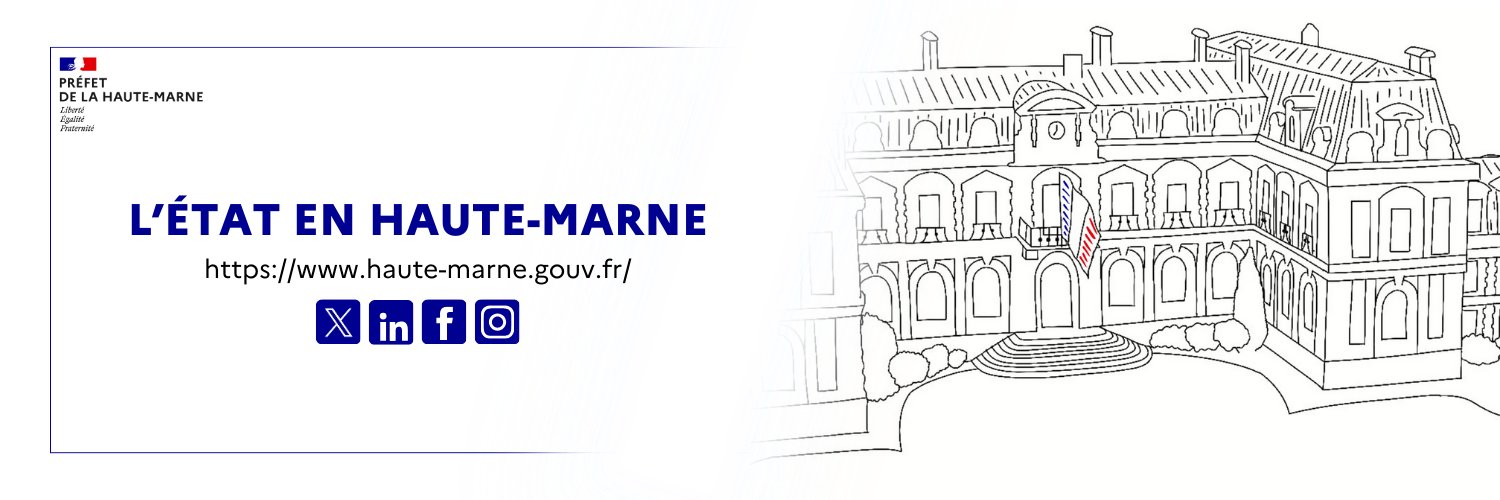 Préfet de la Haute-Marne 🇨🇵🇪🇺 banner