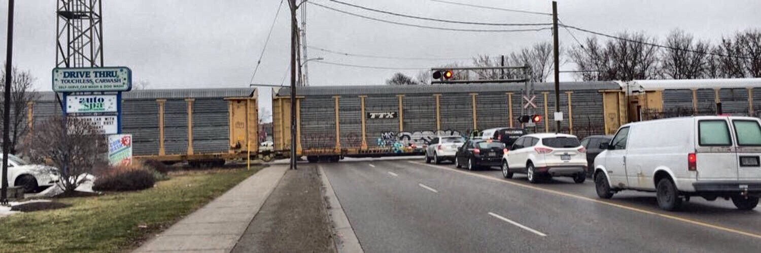The original EVIL #ldnont Train 😈 banner