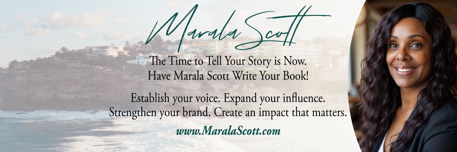 Marala Scott, Ghostwriter banner