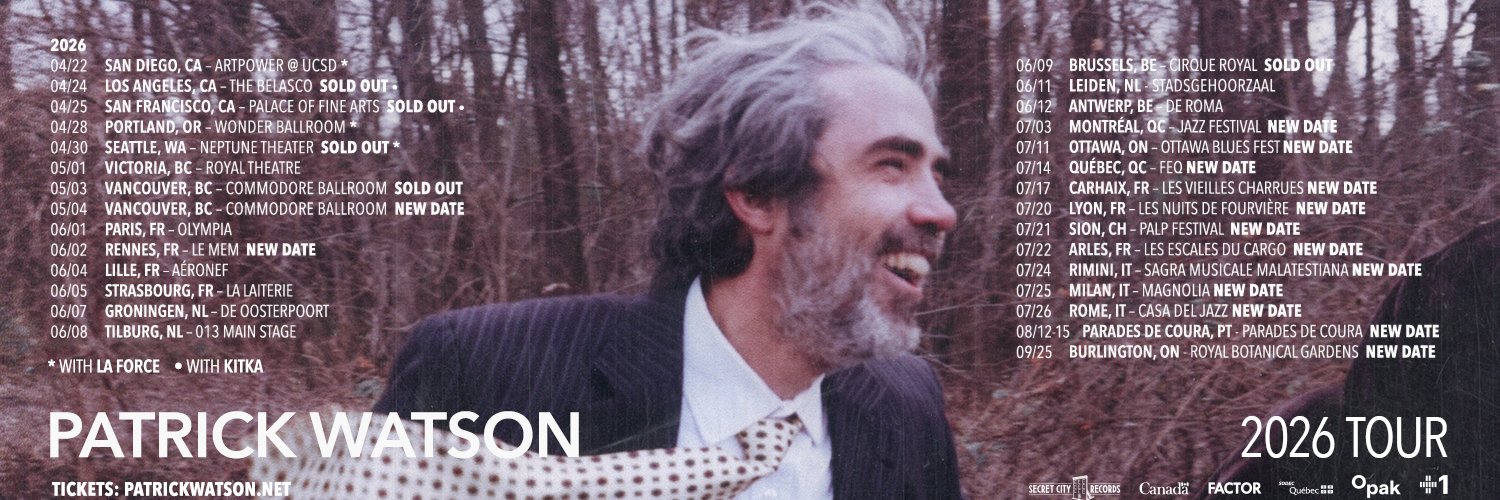 Patrick Watson banner