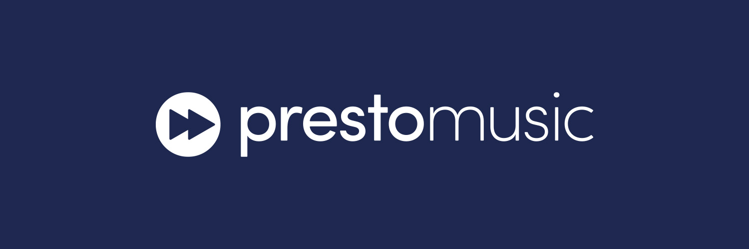 Presto Music's banner