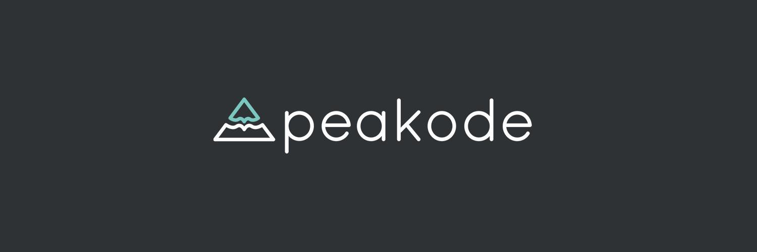 peakode's profile banner image