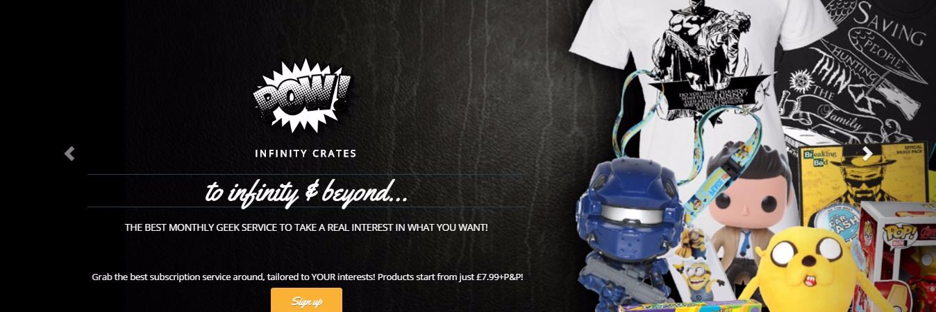 Infinity Crates banner
