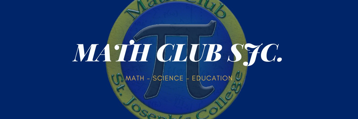 mathclubSJC's profile banner image