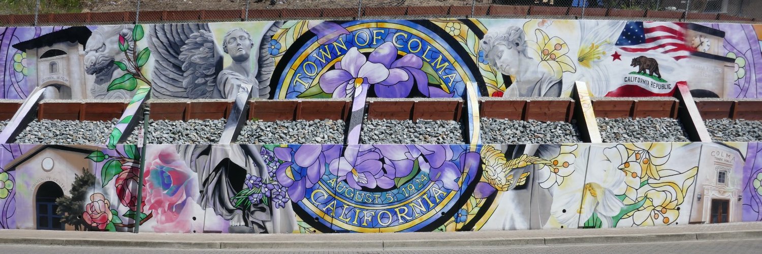 Town of Colma banner