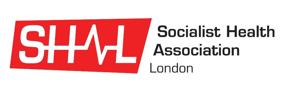 Socialist Health Association London banner