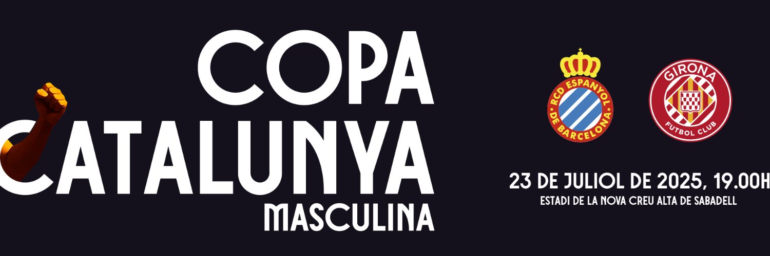 Federació Catalana de Futbol's banner