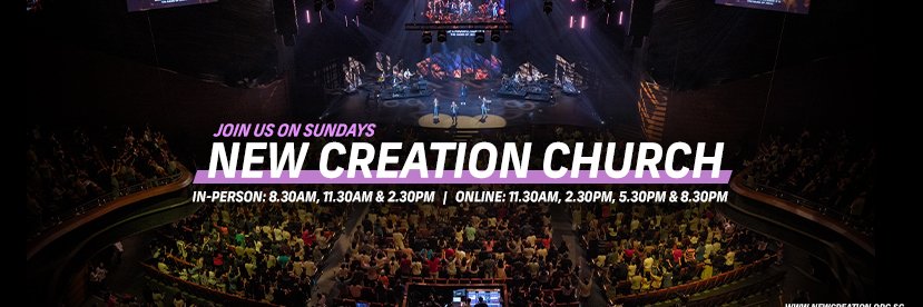 New Creation Church banner