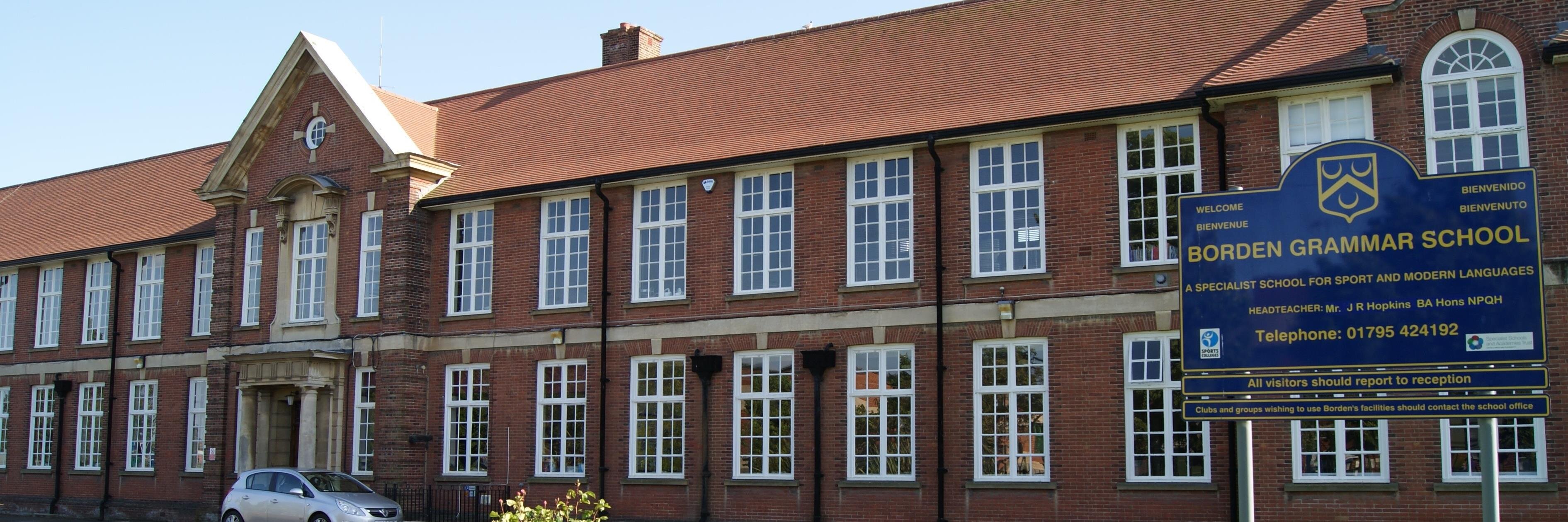 Borden Grammar banner
