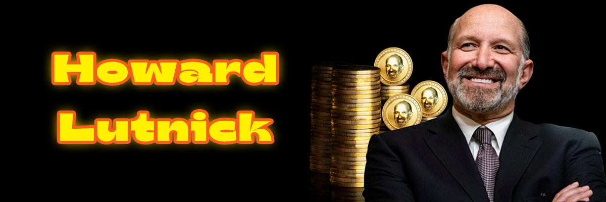 Howard Lutnick banner