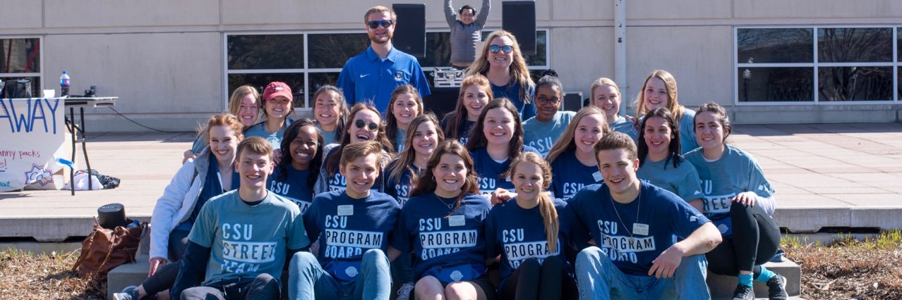 CSU Program Board banner