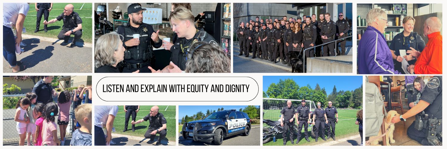 Shoreline Police banner