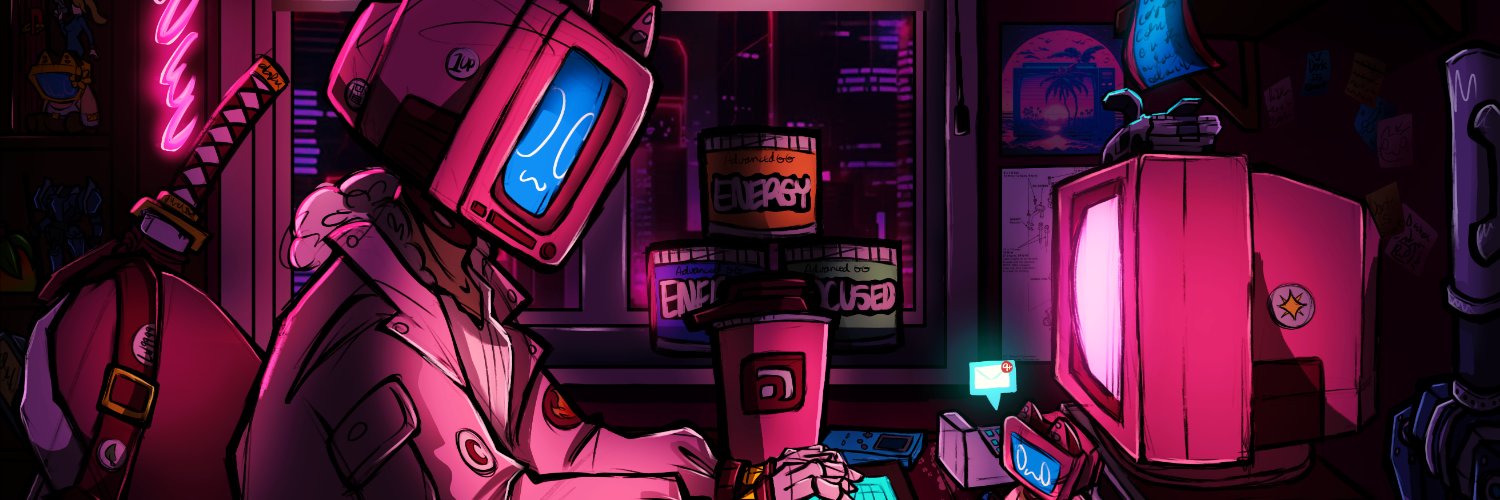 Dork 👾📺 Vtuber banner