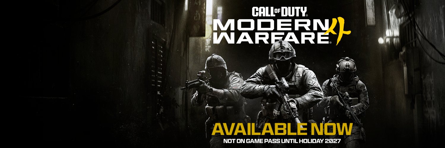 XBOX's profile banner image