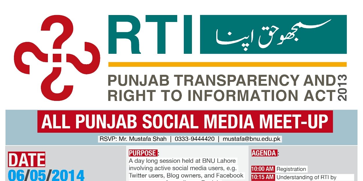 Right to Information banner
