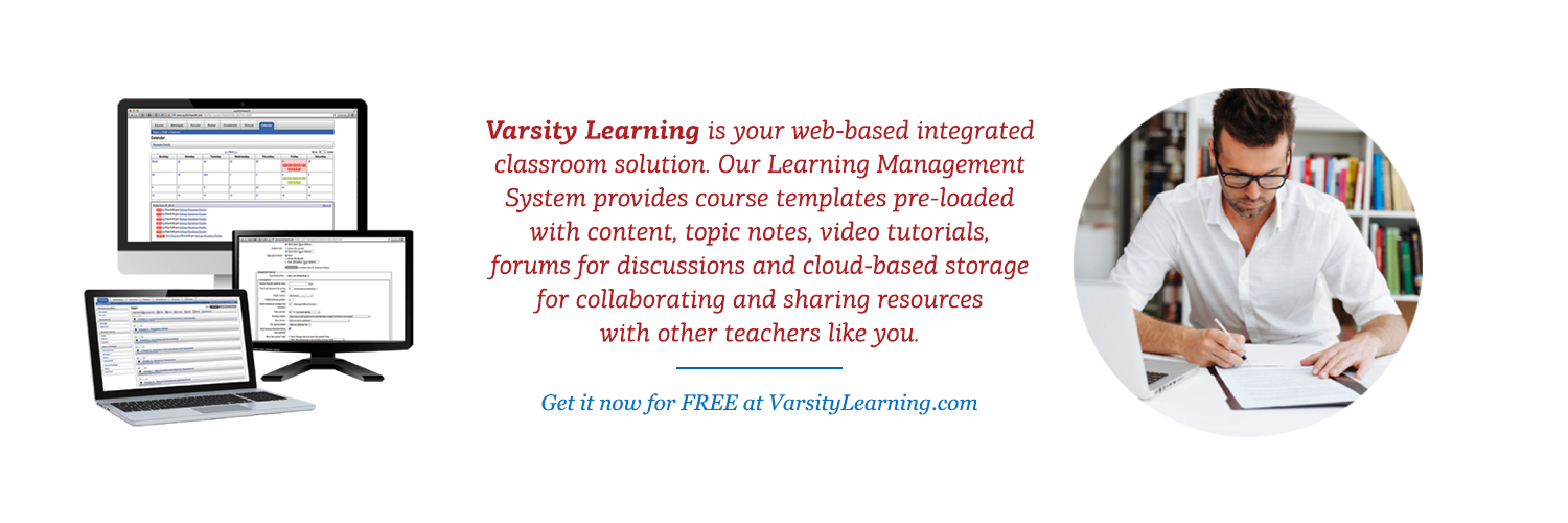VarsityLearning's profile banner image