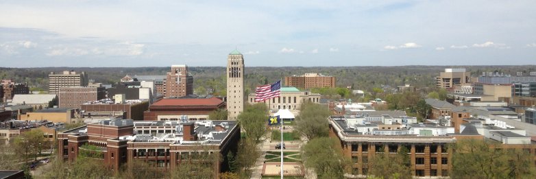 U-M Library's banner