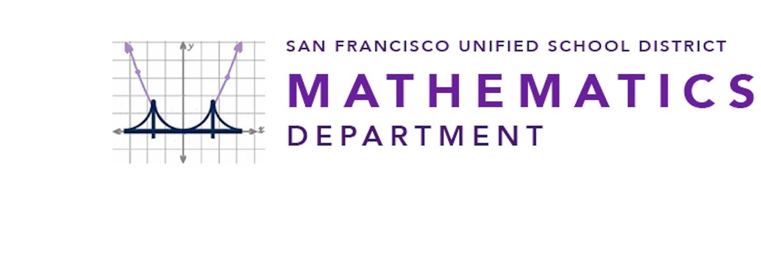 SFUSD Math's banner