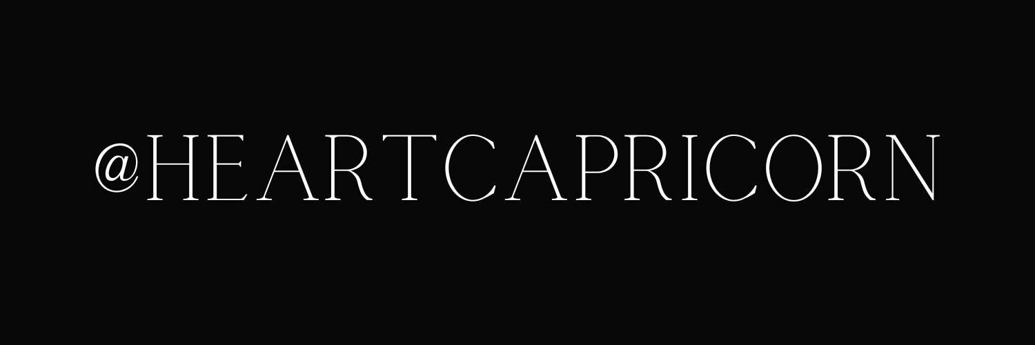 Heartcapricorn banner