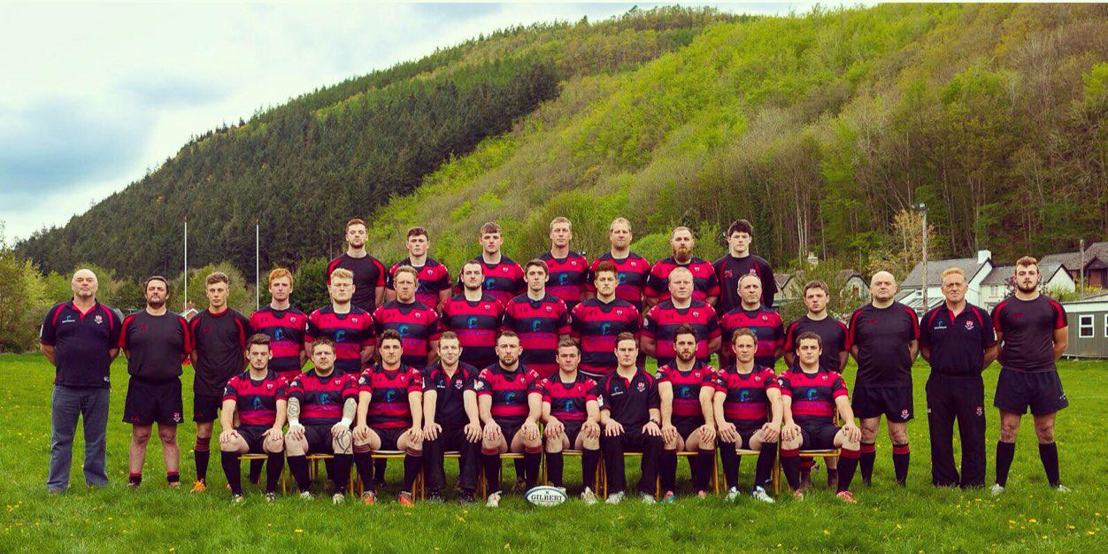 Tref-Y-Clawdd RFC banner