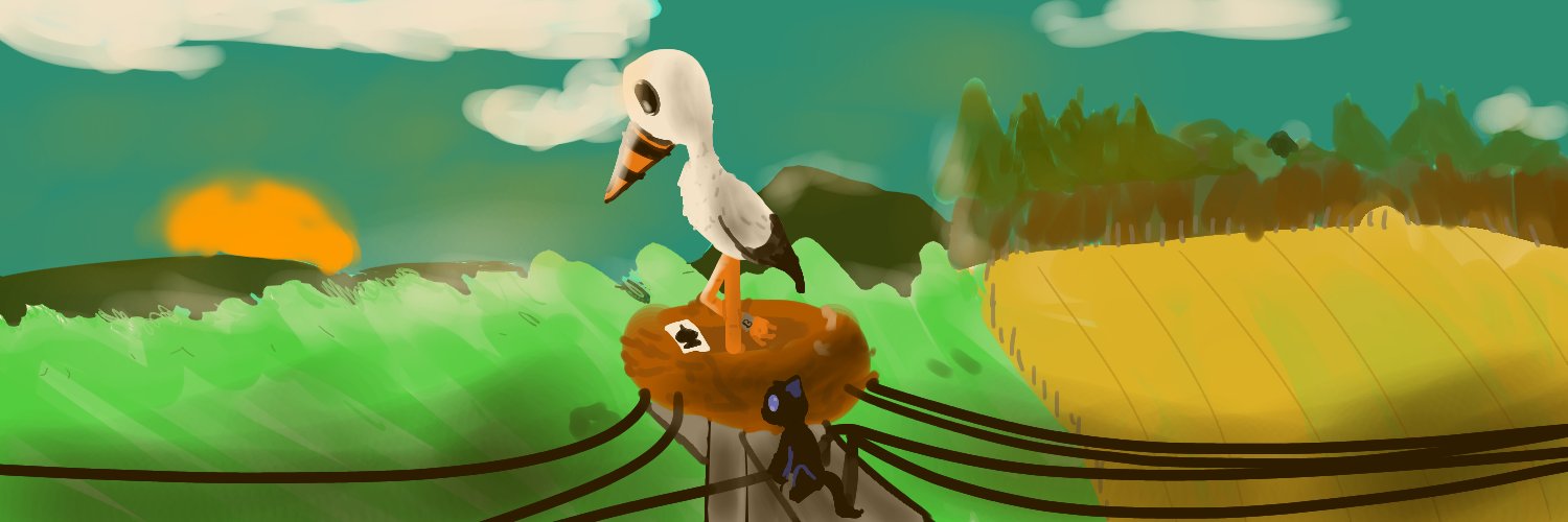 Stork banner
