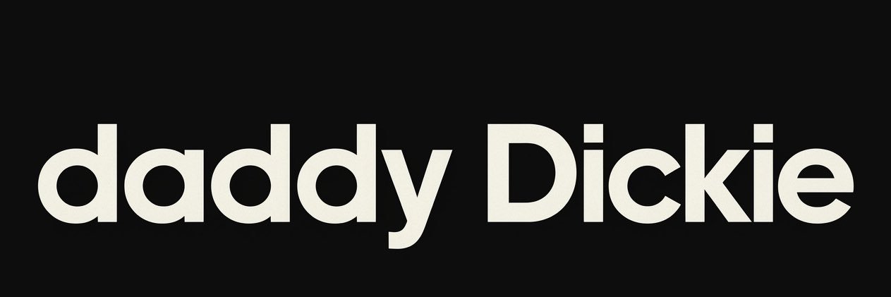 daddy DICKIE banner