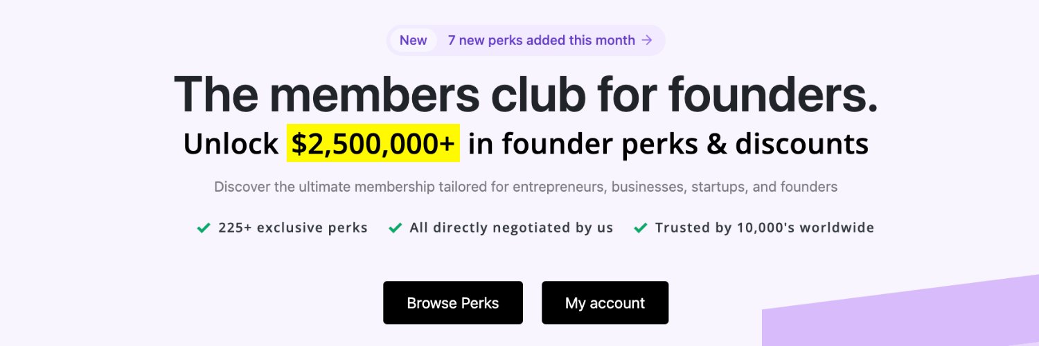 Max Bramwell 🚀 FounderPass banner