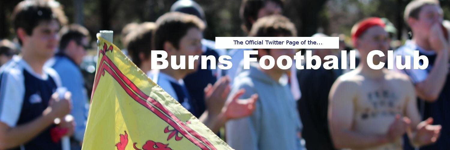 Burns Football Club banner