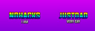 NoHacksJustDad banner
