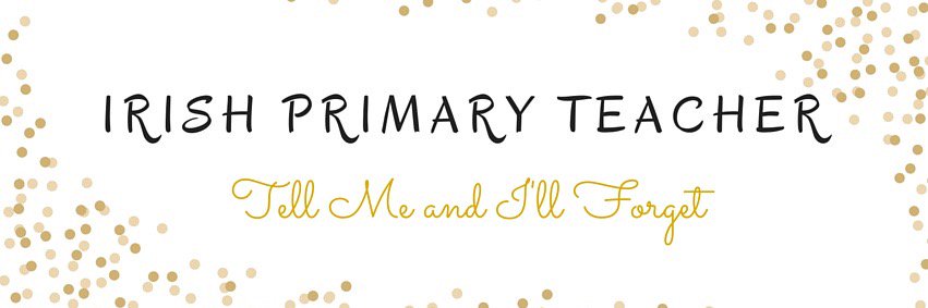 Irish Primary Teacher banner