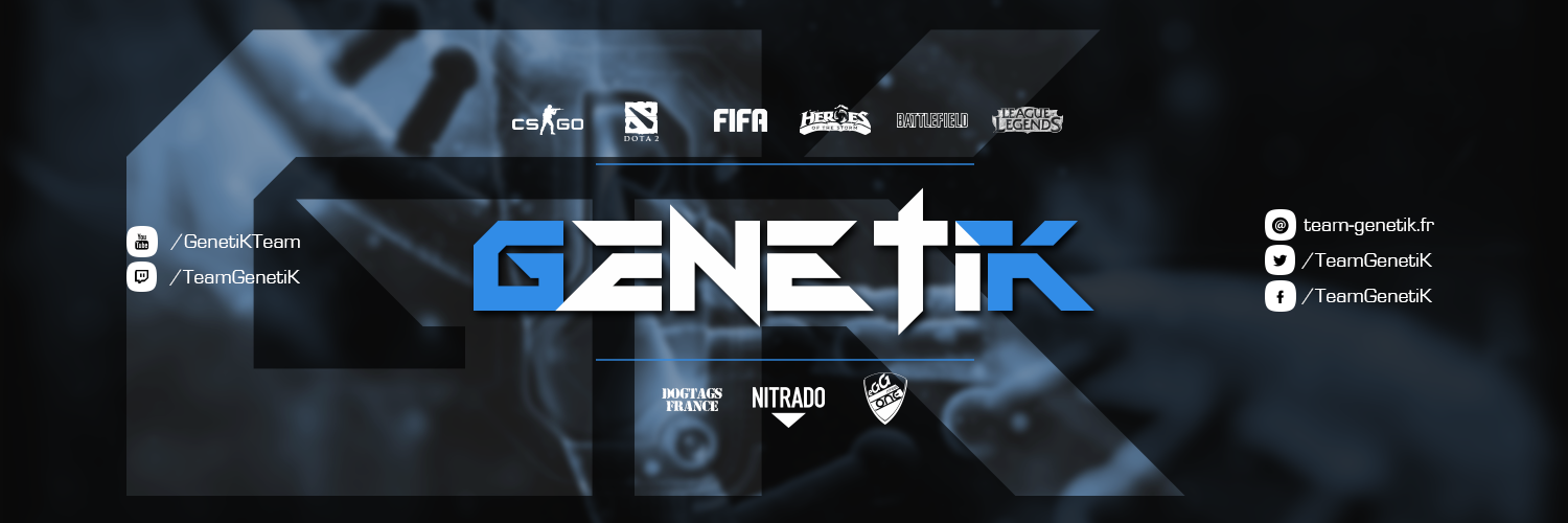 TeamGenetiK's profile banner image