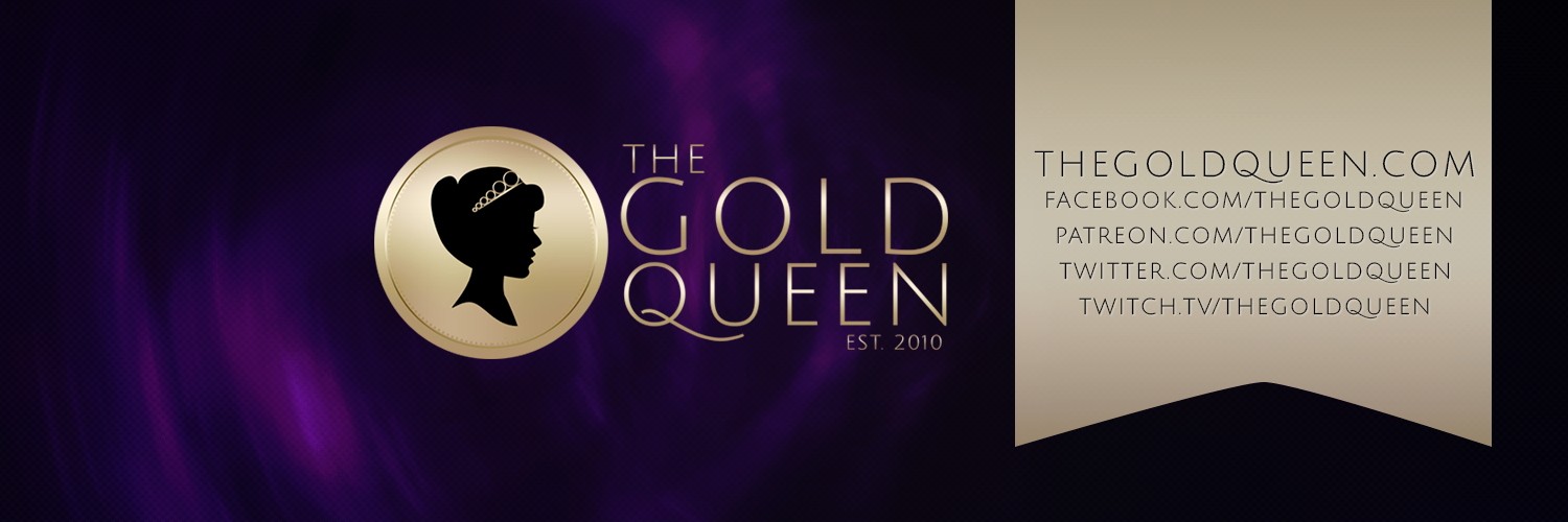 The Gold Queen, Emeritus. banner