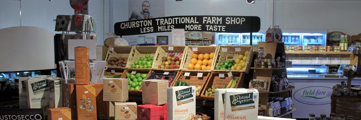 Churston Farm Shop banner