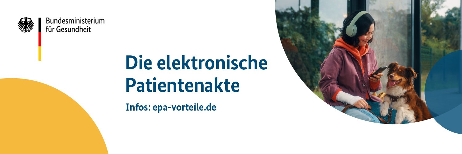 Bundesgesundheitsministerium's banner