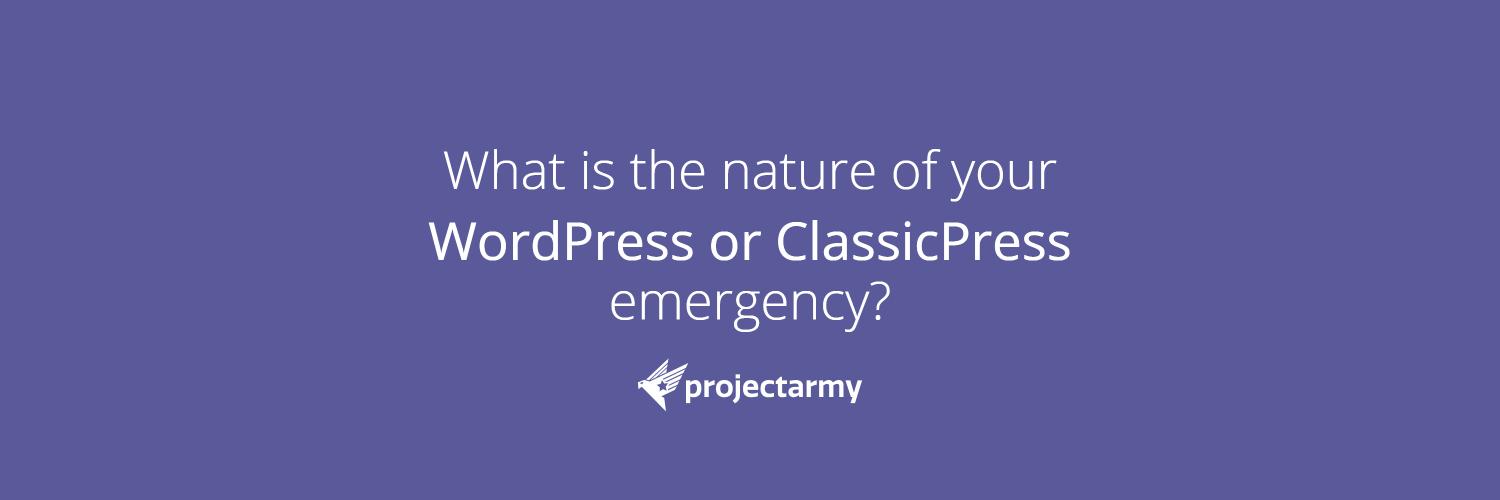 WordPress Medic banner