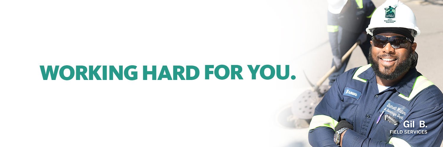 Detroit Water DWSD banner