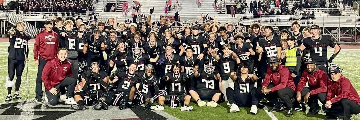 Eastlake Wolves Football banner