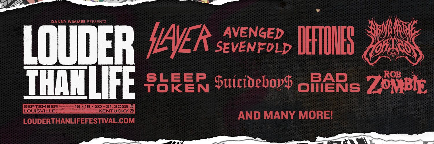 Louder Than Life's banner