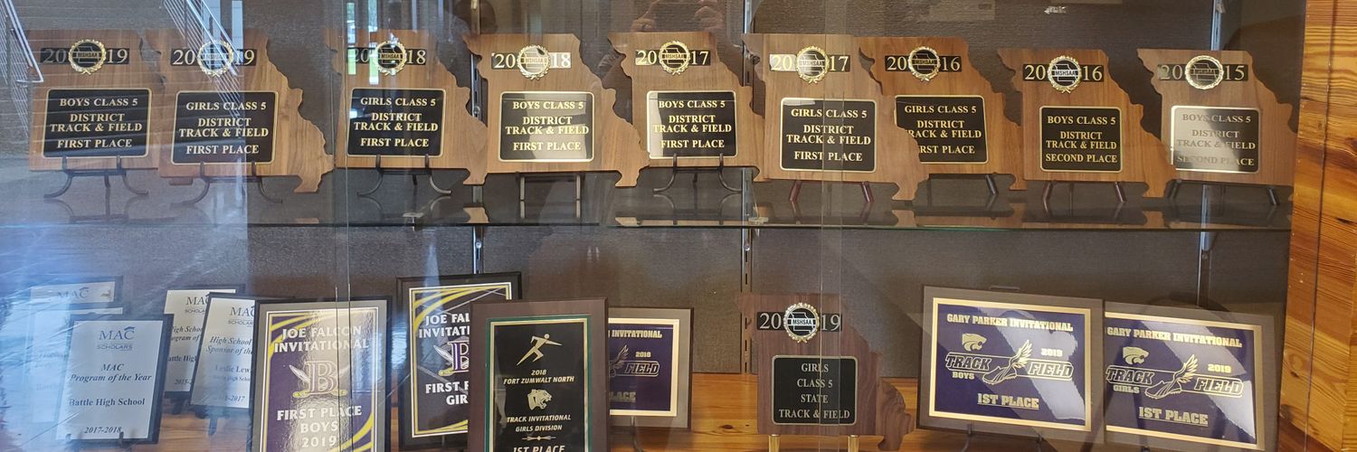 Battle Track and Cross Country banner