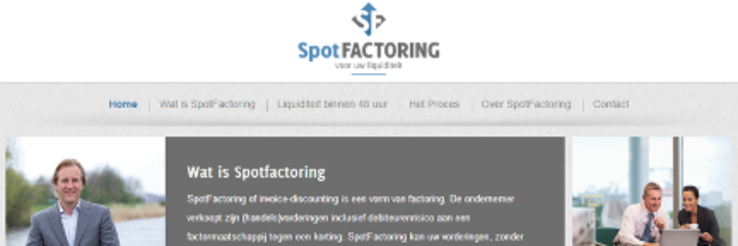 SpotFactoring's profile banner image