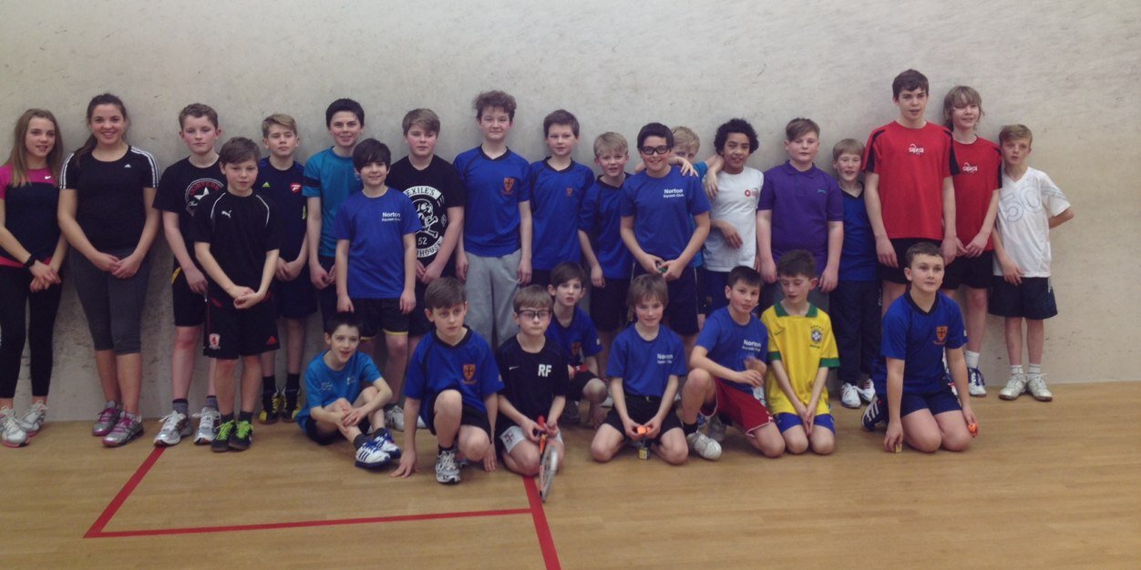 Norton Squash Club banner