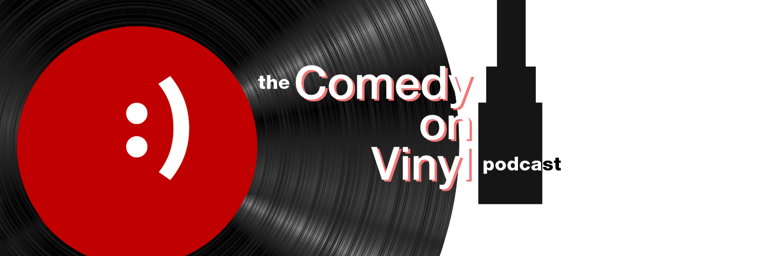 Comedy on Vinyl banner