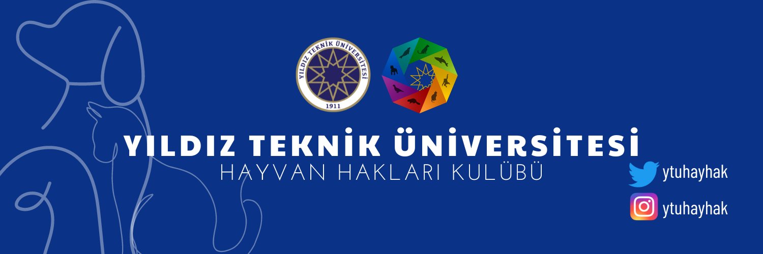 YTÜ Hayvan Hakları Kulübü banner